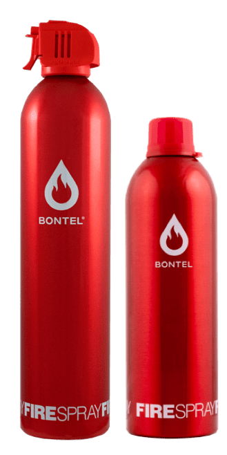 Fire extinguishing spray