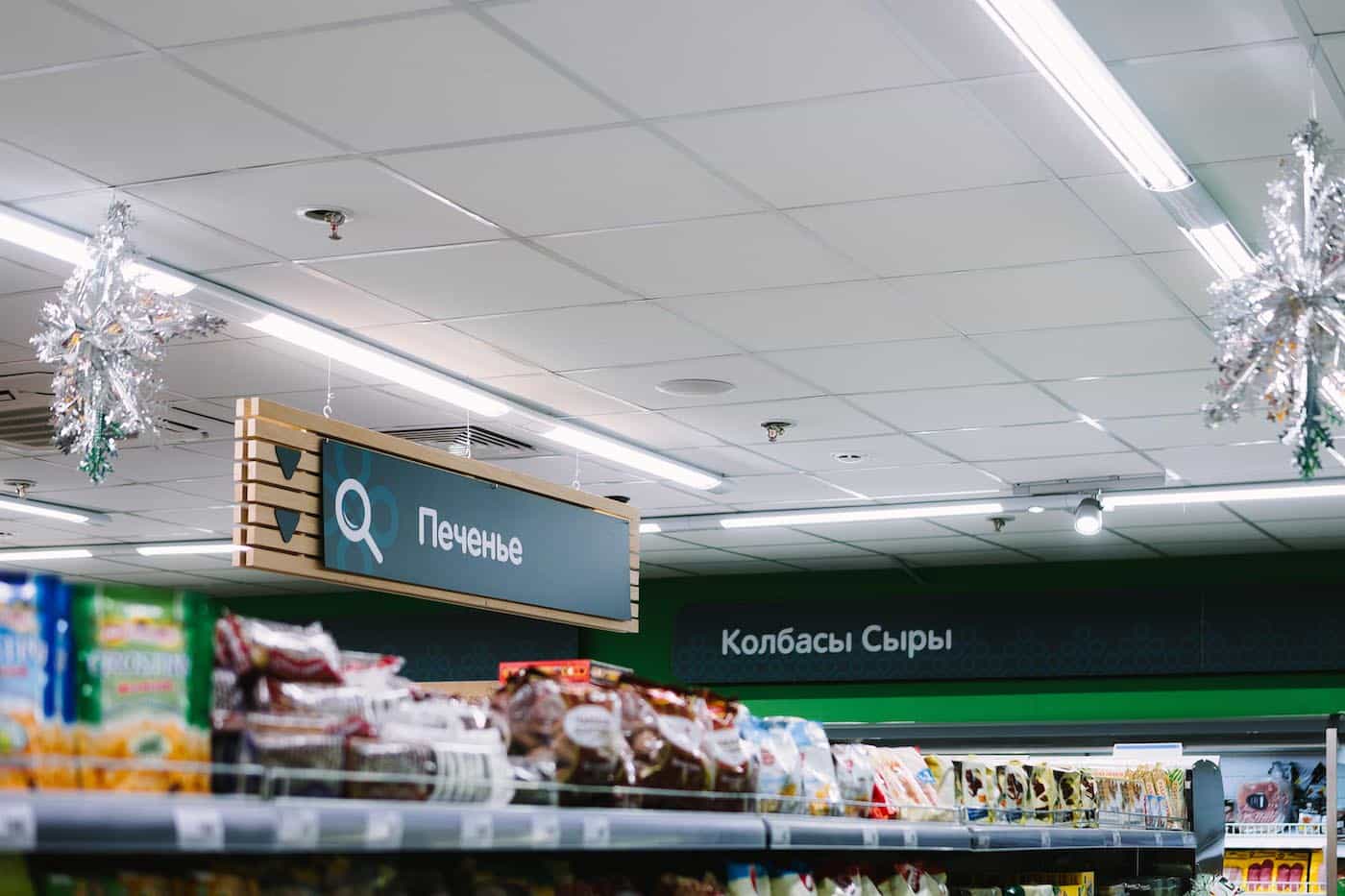 X5 Retail Group stores (Perekryostok, Pyatyorochka)