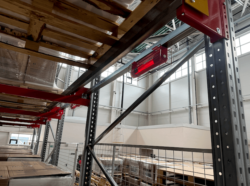 Finished goods warehouse in the Tatarstan